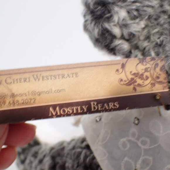 Persian Lamb Teddy Bear Hand-Made - Picture 12 of 14